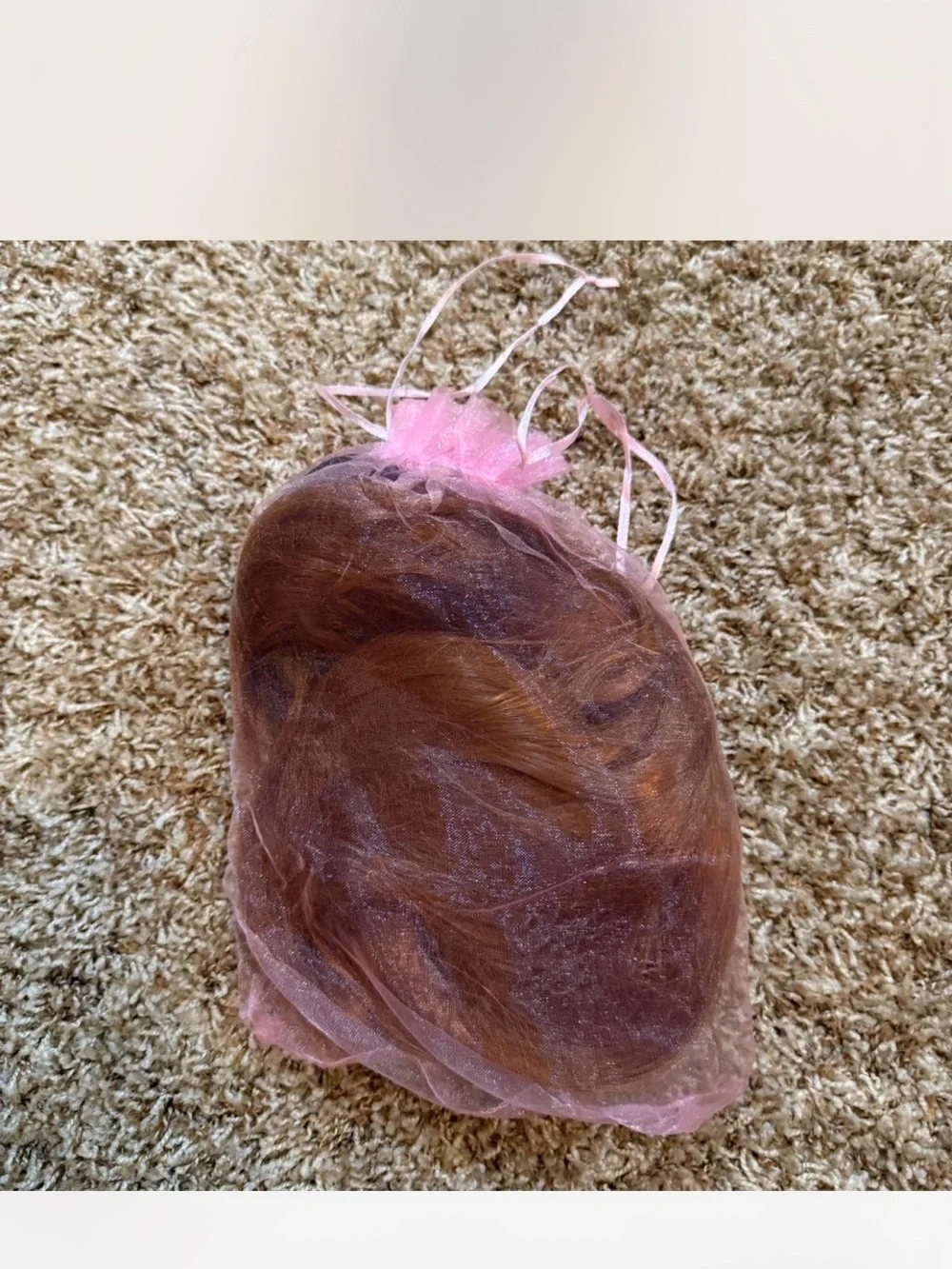 Long auburn/brown ombre lace front wig brand new!